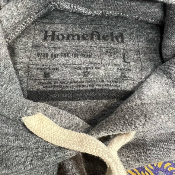 Homefield LSU Gray Hoodie with Tiger Graphic - Picture 5 of 5